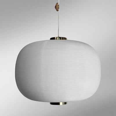 Modernist Rotoflex Pendant Lamp Tr-67 by Alf Svensson for Bergboms, Sweden, 1960s-LIV-2043408