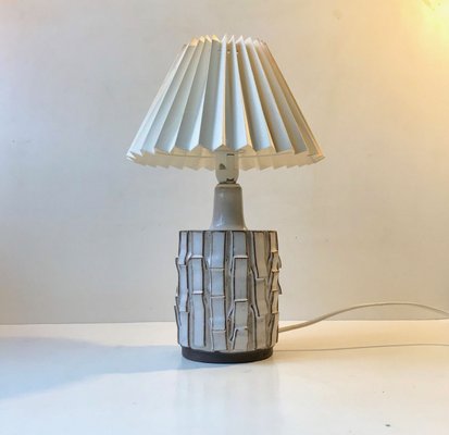 Modernist Scandinavian Ceramic Table Lamp by Preben H. Gottschalk-Olsen, 1970s-LCR-902687