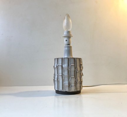 Modernist Scandinavian Ceramic Table Lamp by Preben H. Gottschalk-Olsen, 1970s-LCR-902687