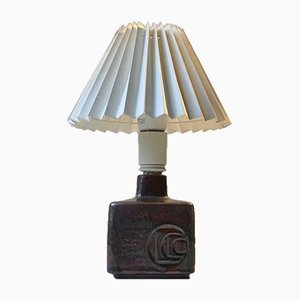 Modernist Scandinavian Stoneware Table Lamp from Desiree, 1970s-LCR-902677