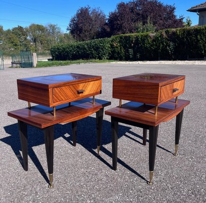 Modernist Side Tables, 1950s, Set of 2-AVC-1402923