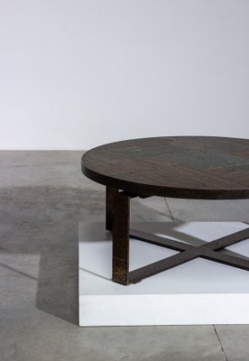 Modernist Stone Mosaic Coffee Table by Paul Kingma, 1970s-YI-1775222