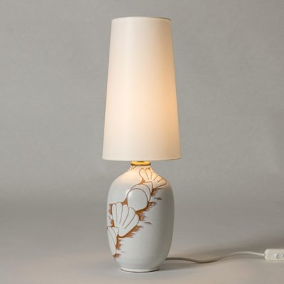 Modernist Stoneware Table Lamp by Anna-Lisa Thomson, 1940s-NL-1728540