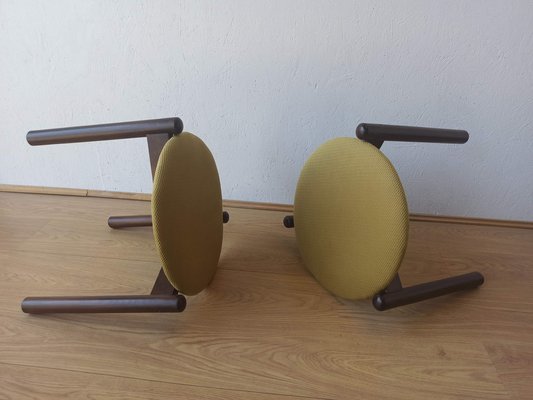 Modernist Stools, 1970s, Set of 2-ZEF-1740872