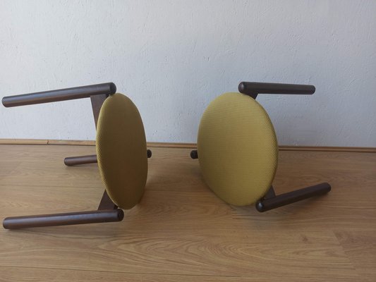 Modernist Stools, 1970s, Set of 2-ZEF-1740872