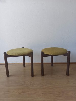 Modernist Stools, 1970s, Set of 2-ZEF-1740872