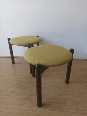 Modernist Stools, 1970s, Set of 2-ZEF-1740872