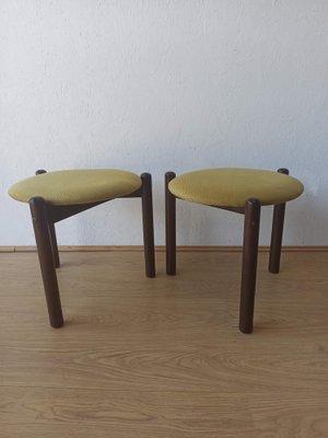 Modernist Stools, 1970s, Set of 2-ZEF-1740872