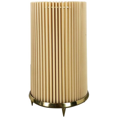 Modernist Table Light With Brass Base, Italy, 1970s-QZ-1134682