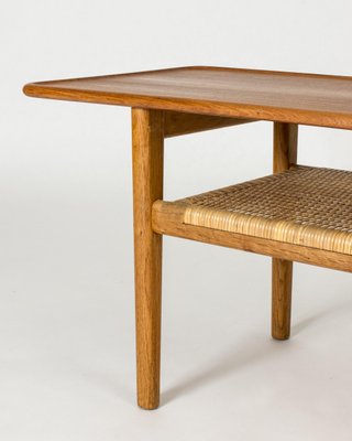 Modernist Teak Coffee Table by Hans J. Wegner for Andreas Tuck, 1960s-NL-1756202