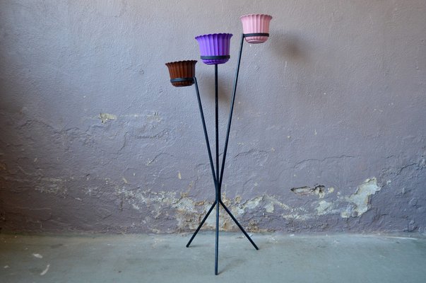 Modernist Tripod Plant Holder, 1950s-AIU-1276950