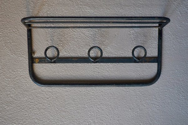 Modernist Wall Coat Racks, France, 1950, Set of 4-AIU-1133143