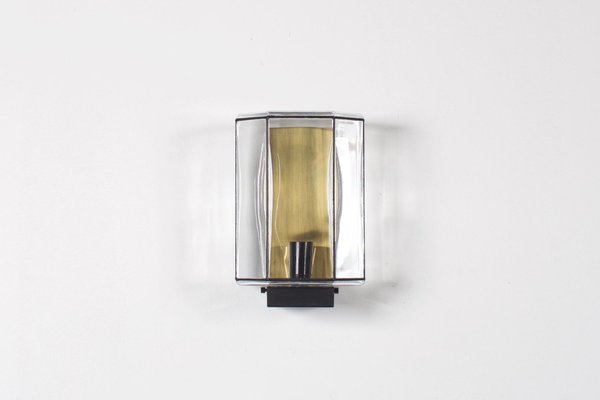 Modernist Wall Lamp from Glashütte Limburg, 1970s-QT-1263374