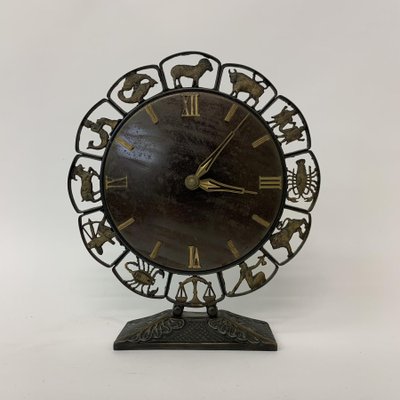 Modernist Zodiac Clock from Junghans, 1970s-BGP-1082043