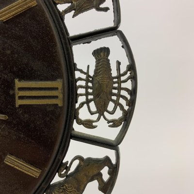 Modernist Zodiac Clock from Junghans, 1970s-BGP-1082043