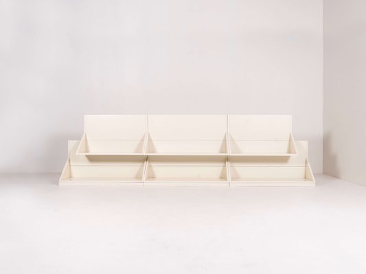 Modular Bookcase by Ugo La Pietra for Poggi, Italy, 1970s, Set of 11-UQV-1134229