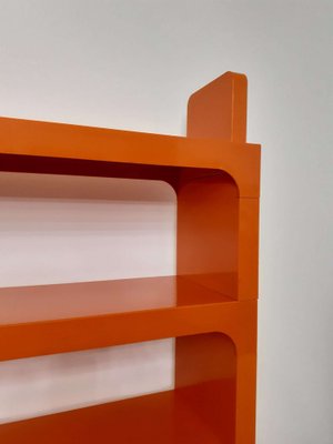 Modular Bookshelf by Olaf Von Bohr for Kartell, Italy, 1960s, Set of 5-PCO-1782382