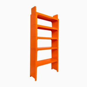 Modular Bookshelf by Olaf Von Bohr for Kartell, Italy, 1960s, Set of 5-PCO-1782382