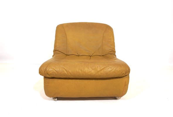 Modular Leather 2-Seater Sofa from Dreipunkt International, 1970s, Set of 2-HUW-1763637