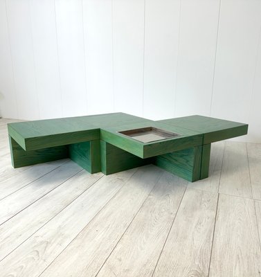 Modular Model Nac Coffee Tables by Cesare Augusto Nava, Italy, 1970s, Set of 4-NWG-2032237