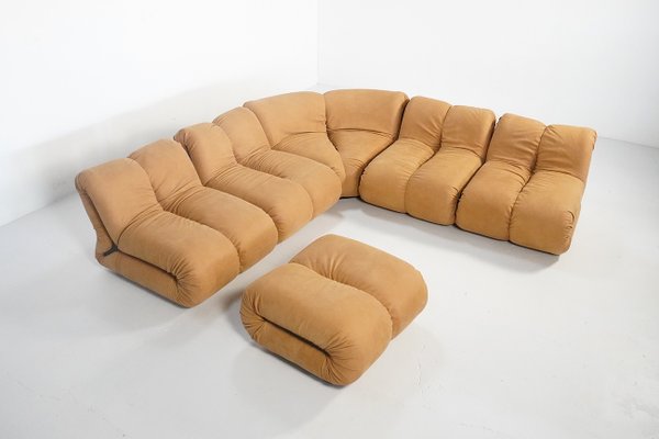 Modular Pagru Sofa by Claudio Vagnoni, 1970s, Set of 6-TEA-2000993