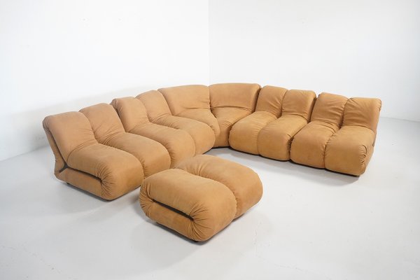 Modular Pagru Sofa by Claudio Vagnoni, 1970s, Set of 6-TEA-2000993