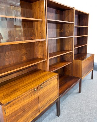 Modular Rosewood Shelf, Sweden, 1960s, Set of 3-QFU-1030808