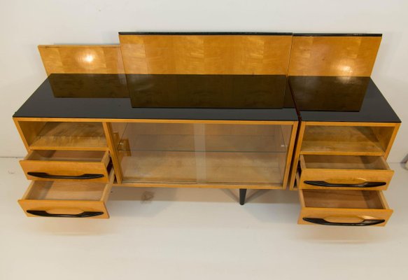 Modular Set of Nightstand and Chest of Drawers by M. Pozar, 1960s, Set of 3-TZ-838901