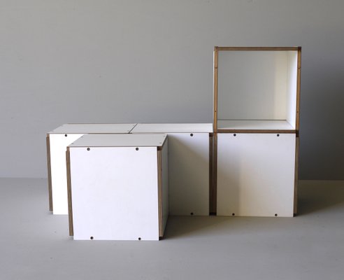 Modular Shelves by Slothouber & Graatsma, 1970s, Set of 5-MB-568531