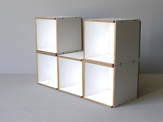 Modular Shelves by Slothouber & Graatsma, 1970s, Set of 5-MB-568531