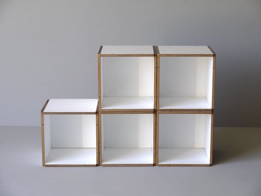 Modular Shelves by Slothouber & Graatsma, 1970s, Set of 5-MB-568531