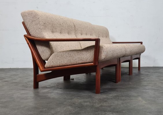 Modular Sofa attributed to Grete Jalk for Glostrup, Set of 3-UYS-1420347