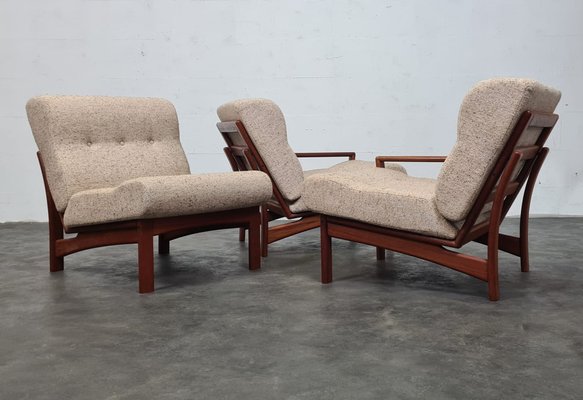 Modular Sofa attributed to Grete Jalk for Glostrup, Set of 3-UYS-1420347