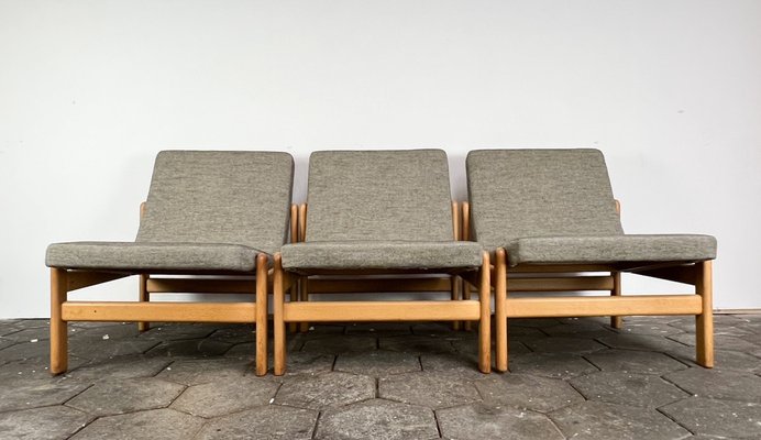 Modular Sofa by Jørgen Bækmark, 1960s, Set of 3-ORQ-1806133