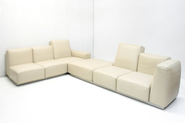 Modular Upndown Two Piece Corner Sofa by Zanotta, Set of 2-SES-2036738