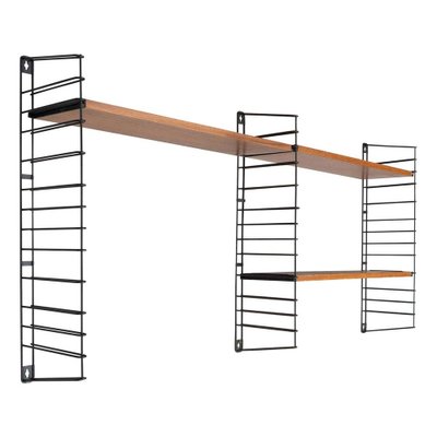 Modular Wall Hanging Shelves by Adriaan Dekker for Tomado, 1958, Set of 2-WM-1274629