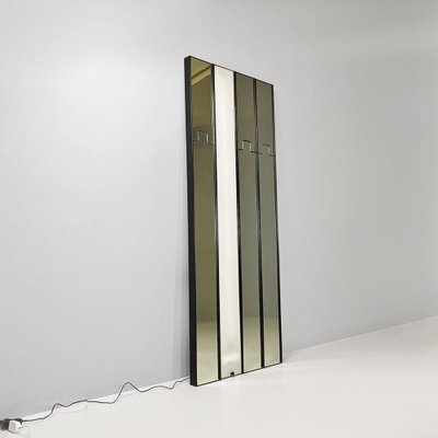 Modular Wall Mirrors with Gronda Lamp by Luciano Bertoncini for Elco, 1970s, Set of 4-GDD-1819708