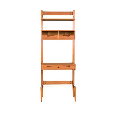 Modular Wall Unit in Teak from Brodrene Jatog Mobelfabrik, 1960s-WZF-2021956