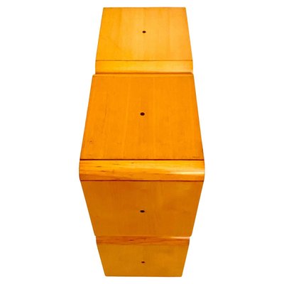 Modular Wooden Bookcase by Carlo De Carli for Fiarm, Italy, 1970s-TOI-2042107