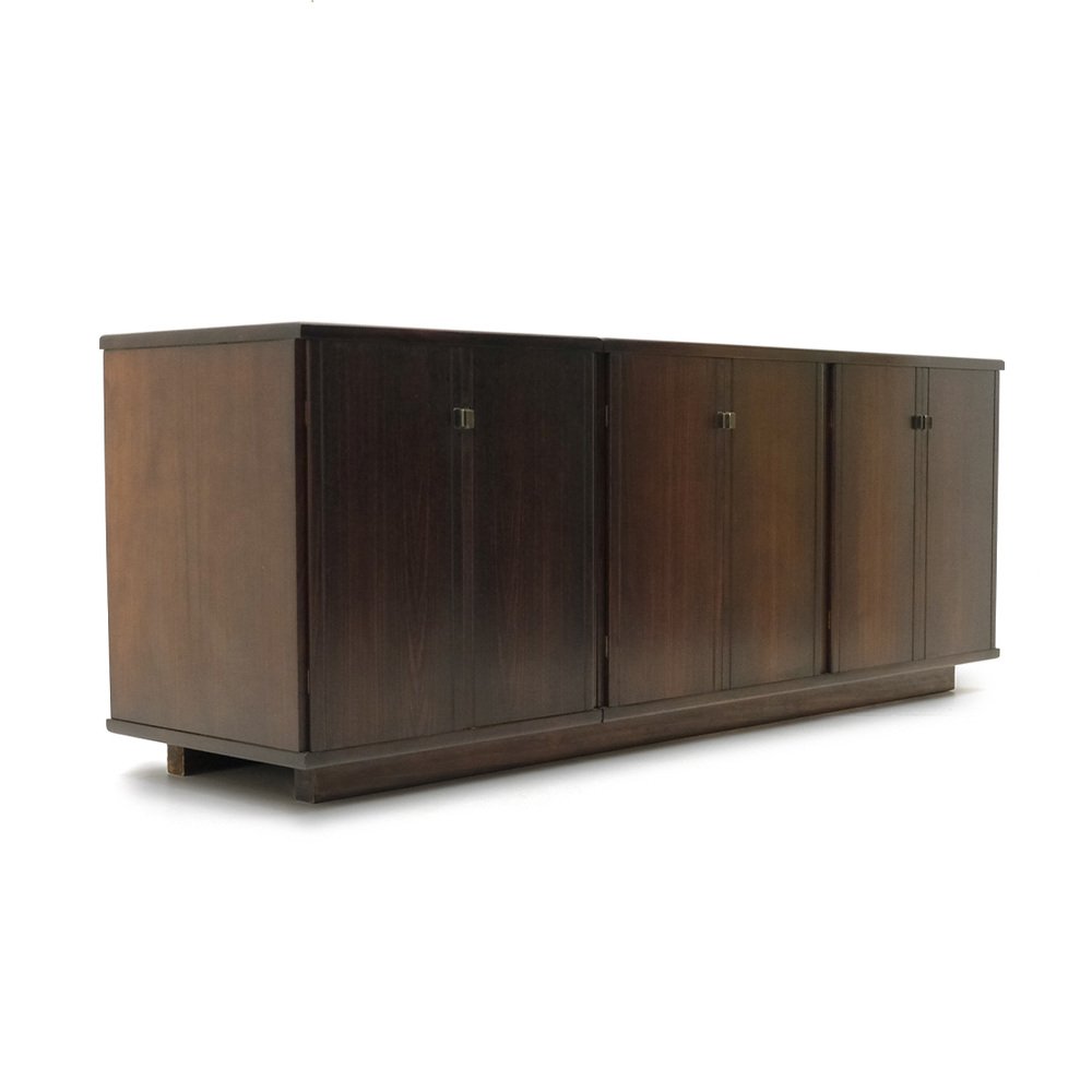 Modular Wooden Sideboard SX 66 by Claudio Salocchi for Luigi Sormani, 1960s