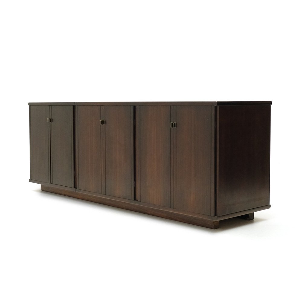 Modular Wooden Sideboard SX 66 by Claudio Salocchi for Luigi Sormani, 1960s