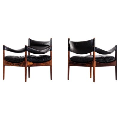 Modus Chairs by Kristian Solmer Vedel, 1960s, Set of 2-QU-1706895