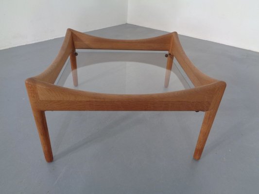 Modus Oak & Glass Table by Kristian Vedel for Soren Willadsen, 1963-RDW-762450