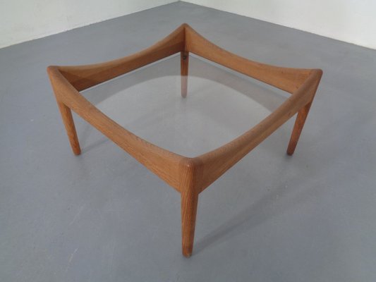 Modus Oak & Glass Table by Kristian Vedel for Soren Willadsen, 1963-RDW-762450