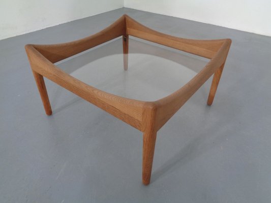 Modus Oak & Glass Table by Kristian Vedel for Soren Willadsen, 1963-RDW-762450