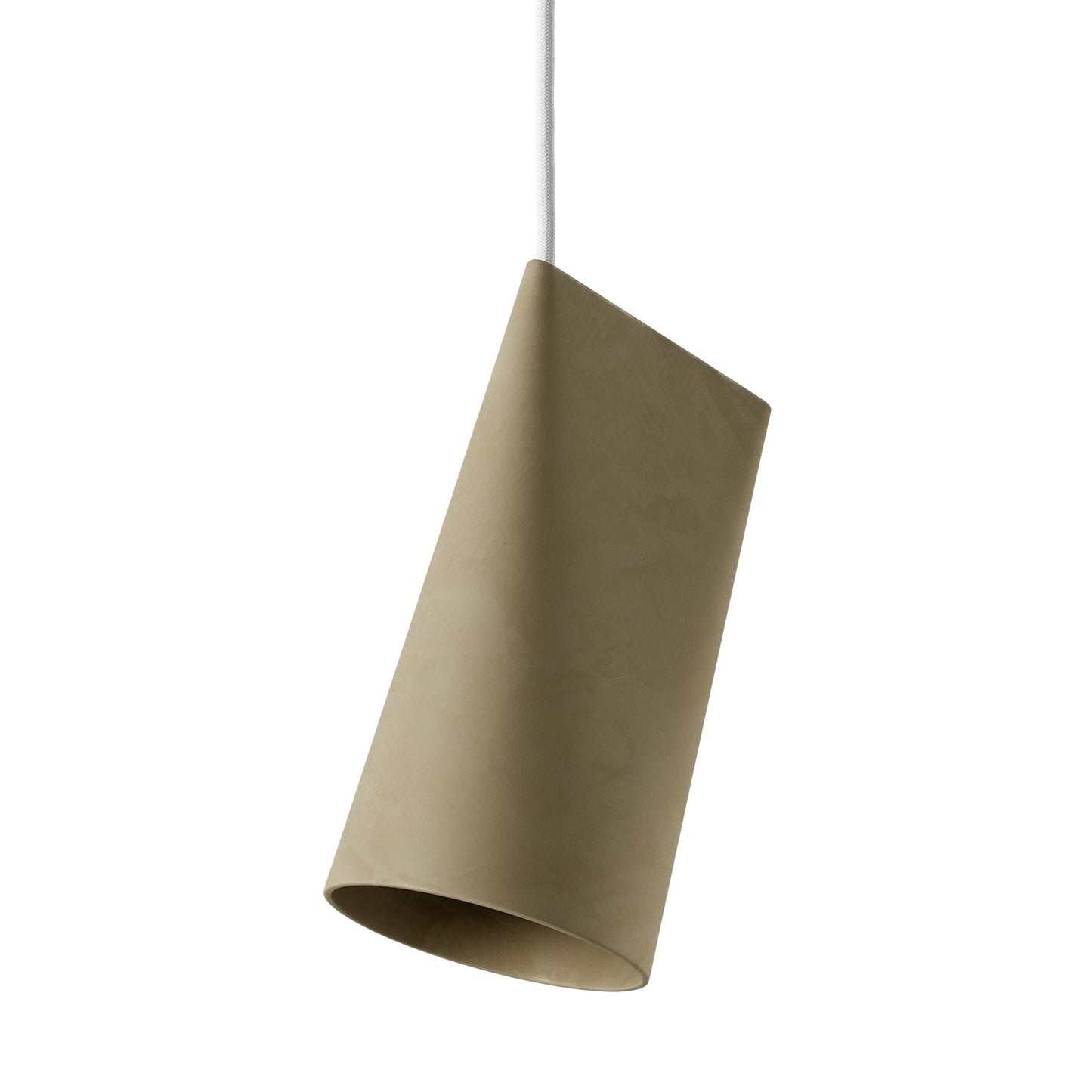 Ceramic Pendant Lamp Narrow by Moebe #Olive