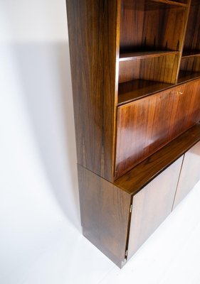 Moel No. 9 Rosewood Bookcase with Cabinets by Omann Junior-UY-911740