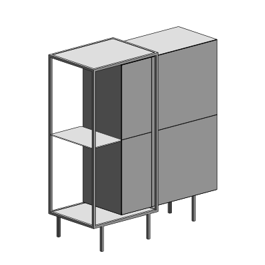 ZOOM POUF QUADRATO - Product Drawing