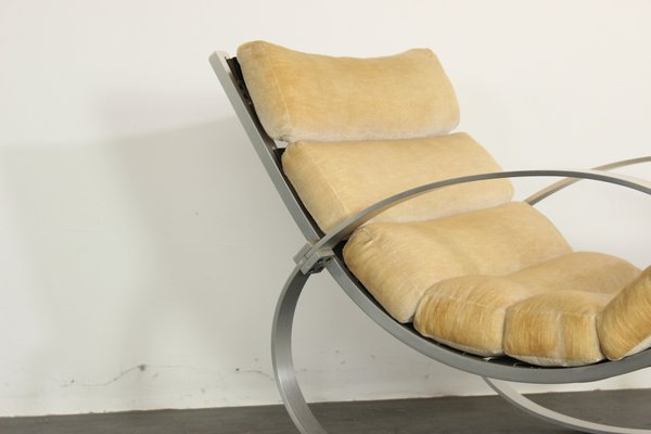 Mohair Rocking Chair from Hans Kaufeld-VGV-1312143