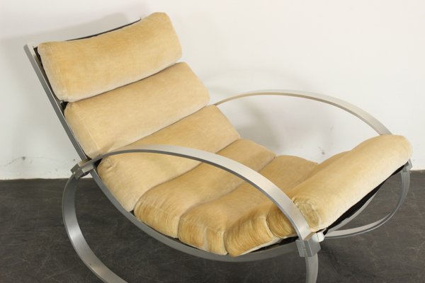 Mohair Rocking Chair from Hans Kaufeld-VGV-1312143